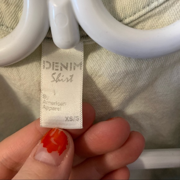 american apparel denim sleeveless top - Picture 4 of 4